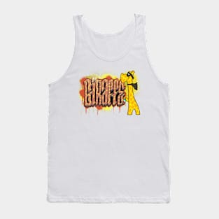 Graffiti Giraffe Tank Top